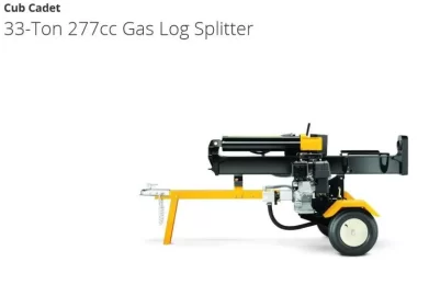 [Hearth.com] Log splitter from big box store?