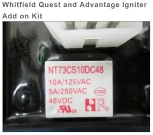 [Hearth.com] Whitfield Quest plus FastFire igniter box question