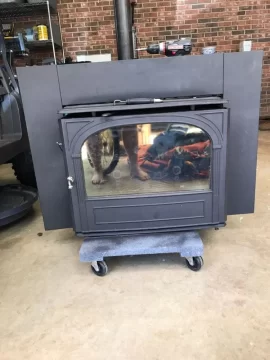 [Hearth.com] New install! Ripped out gas logs!