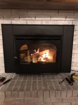 [Hearth.com] New install! Ripped out gas logs!