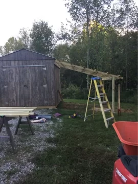 [Hearth.com] Another wood shed completed