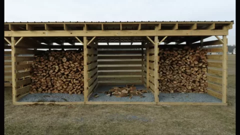 [Hearth.com] Another wood shed completed