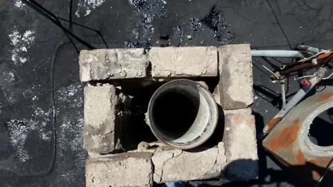 [Hearth.com] 7" galvanized liner in chimney. Remove or keep it?