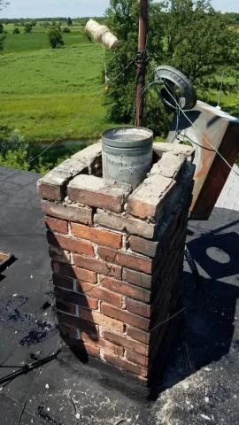 [Hearth.com] 7" galvanized liner in chimney. Remove or keep it?