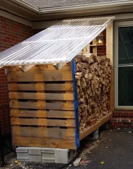 [Hearth.com] Red Oak score and the new shed