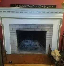 [Hearth.com] Wood stove in fireplace