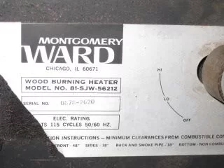 [Hearth.com] Help!! Montgomery ward wood burning heater...any info