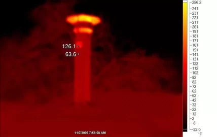 [Hearth.com] We have Ignition!  (Infrared pics of stove startup)