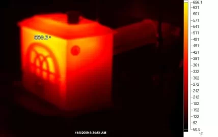 [Hearth.com] We have Ignition!  (Infrared pics of stove startup)