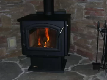 [Hearth.com] Pics of my Quadrafire 4300 installed.