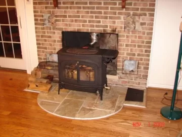 [Hearth.com] Help! Building a woodstove hearth using flagstone