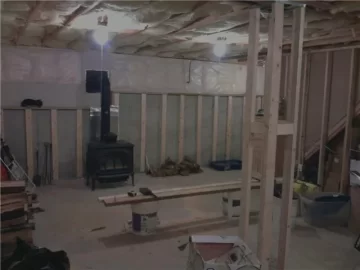 [Hearth.com] Finishing Basement for the Oslo (stages of progress)