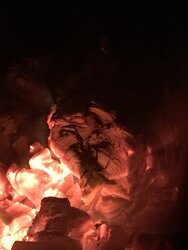 Wood Coals Pic