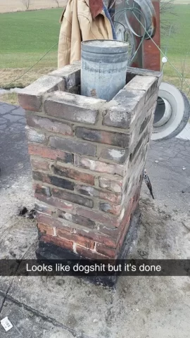 [Hearth.com] 7" galvanized liner in chimney. Remove or keep it?