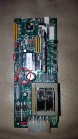 [Hearth.com] ENVIRO EMPRESS FS HELP TO IDENTIFY THE VALUE OF THE BURNT RESISTOR ON CIRCUIT BOARD