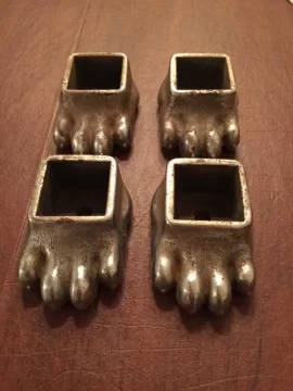 [Hearth.com] 4 Heavy Fisher Bear Feet