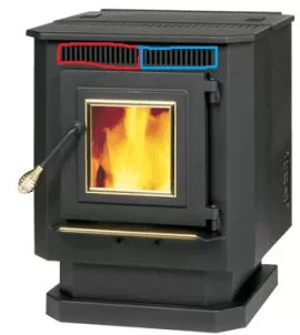 [Hearth.com] Englander 25-pdvc blows out heat on left side but cold on right side