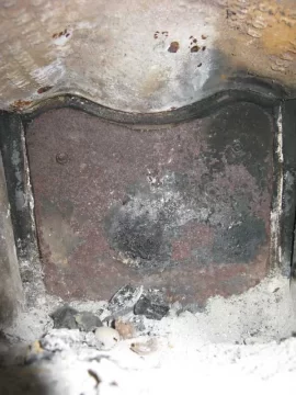 [Hearth.com] Old Jotul 118 - Rear Burn Plate/Shield?