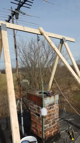 [Hearth.com] 7" galvanized liner in chimney. Remove or keep it?