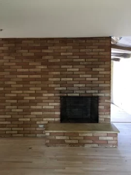 [Hearth.com] 1962 fireplace - Sealing cracks to floor