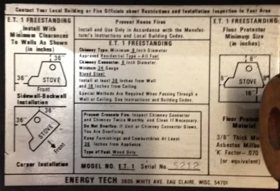 [Hearth.com] Energy Tech information needed