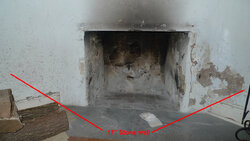 Plastering Firebox