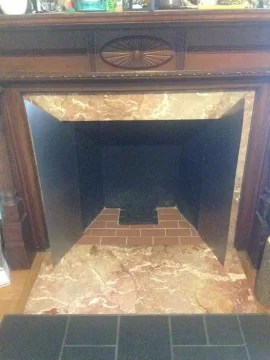 [Hearth.com] Homemade Mantel Shield Made Today! (with pics!)