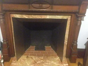 [Hearth.com] Homemade Mantel Shield Made Today! (with pics!)