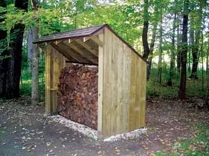 [Hearth.com] Wood Shed Plans