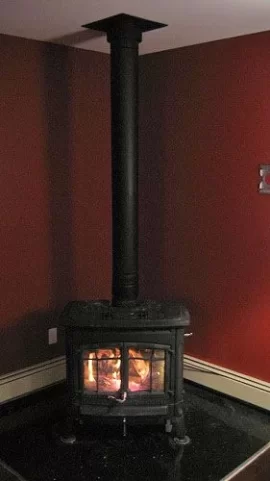 [Hearth.com] Stove in and first burn today...now a new question