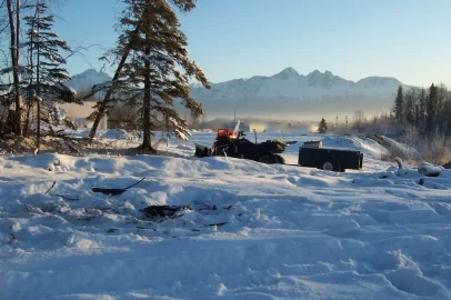 [Hearth.com] Splitting wood with a view