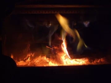 [Hearth.com] Burning pics never come out as cool as in real life...