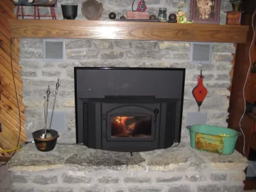 [Hearth.com] New Install -- Napoleon 1402 Insert