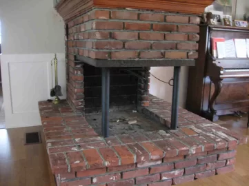 [Hearth.com] Install woodstove in 3-sided fireplace