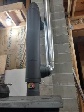 [Hearth.com] Outside fresh air intake pre-heater idea.  Thoughts?