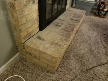 [Hearth.com] I think i have a chimney-hearth separation problem - where do i start???