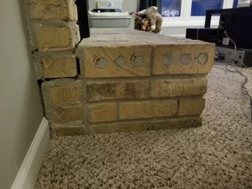 [Hearth.com] I think i have a chimney-hearth separation problem - where do i start???