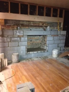 [Hearth.com] Putting an insert in a masonry fireplace after removing stone face??