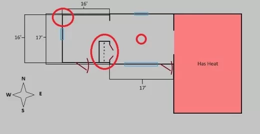 [Hearth.com] Need help with chimney placement (some simple diagrams)