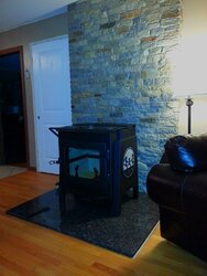 Convert/close conventional fireplace to ceramic thimble?