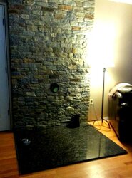 Convert/close conventional fireplace to ceramic thimble?