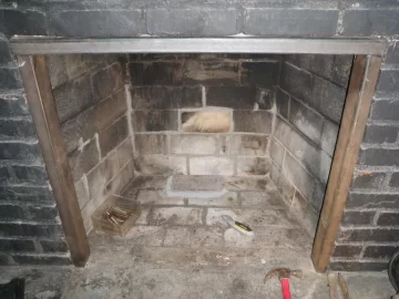 [Hearth.com] Removed masonry over a fireplace opening must I replace that?