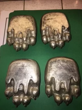 [Hearth.com] 4 Heavy Fisher Bear Feet