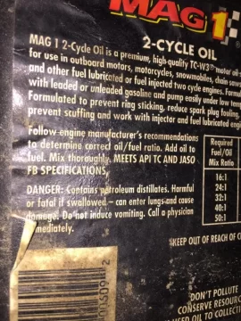 [Hearth.com] 2 cycle oil