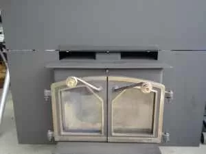 [Hearth.com] What do I have?  Fisher fireplace insert ID help needed