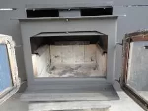 [Hearth.com] What do I have?  Fisher fireplace insert ID help needed