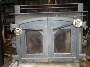 [Hearth.com] What do I have?  Fisher fireplace insert ID help needed