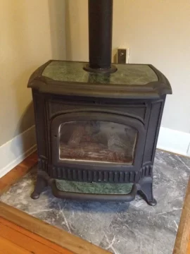 [Hearth.com] Mystery propane stove, Earth Stove? Needs pilot assembly.