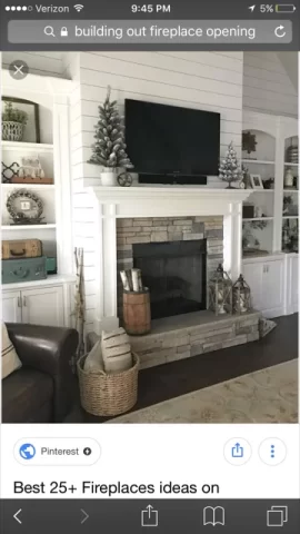 [Hearth.com] Building out depth of fireplace