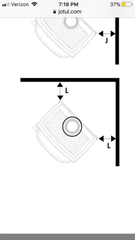 [Hearth.com] Jotul F3CB corner clearances